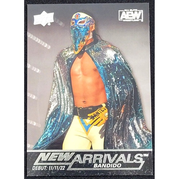 Other - 2022 UPPER DECK AEW NEW ARRIVALS BANDIDO‎ SILVER